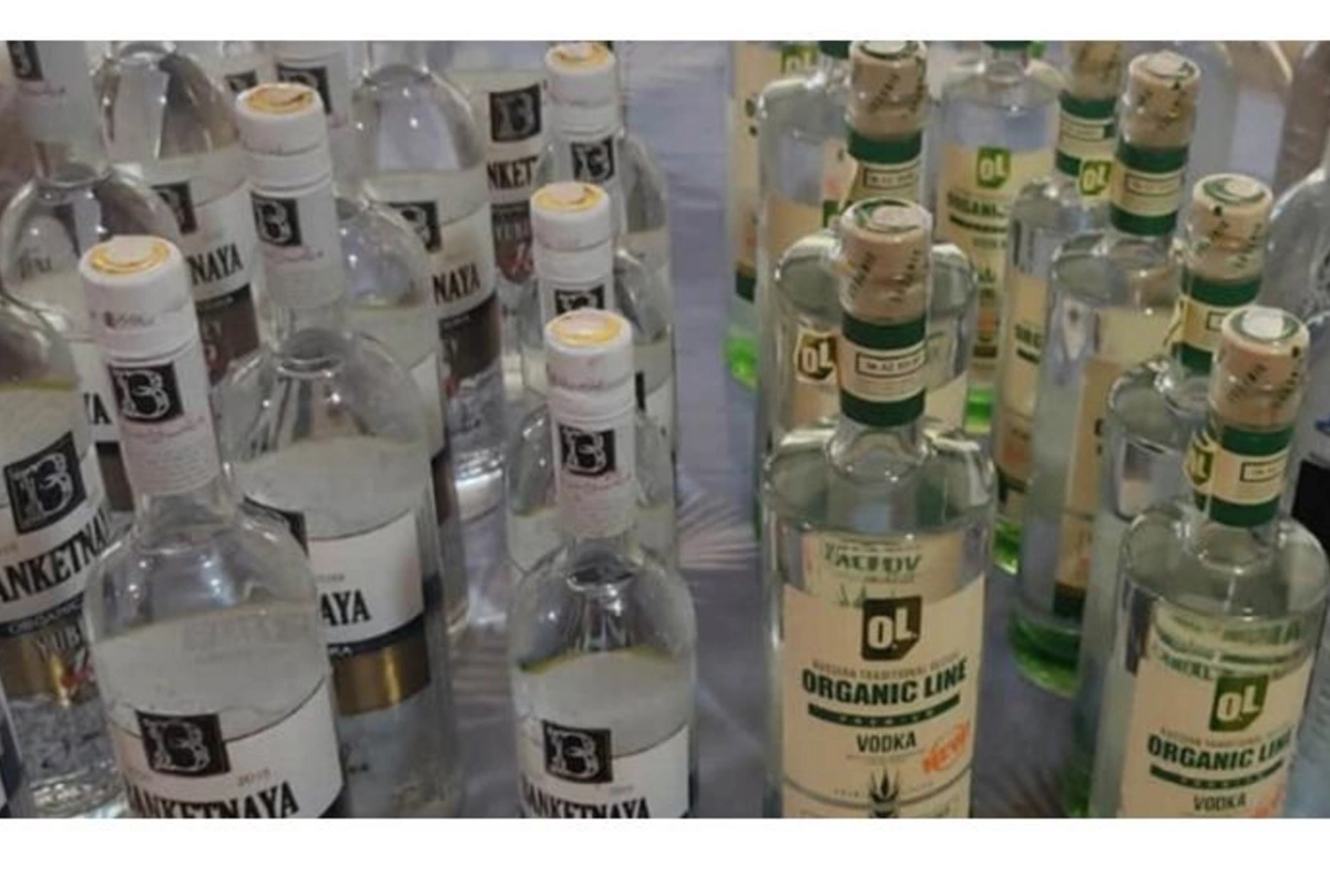 Bu restoranda saxta alkoqollu içkilər aşkar edildi
