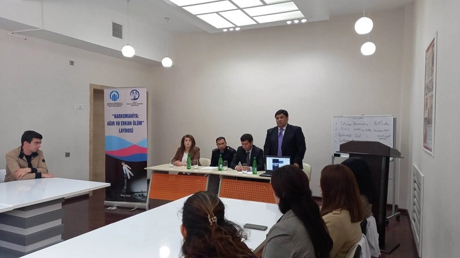 Hacıqabulda narkomaniya ilə bağlı tədbir keçirilib — FOTOLAR