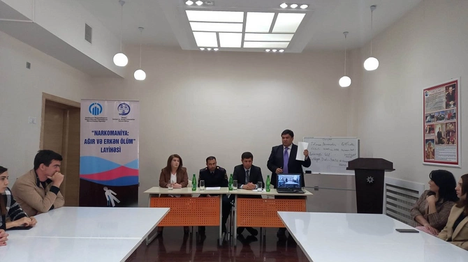 Hacıqabulda narkomaniya ilə bağlı tədbir keçirilib — FOTOLAR