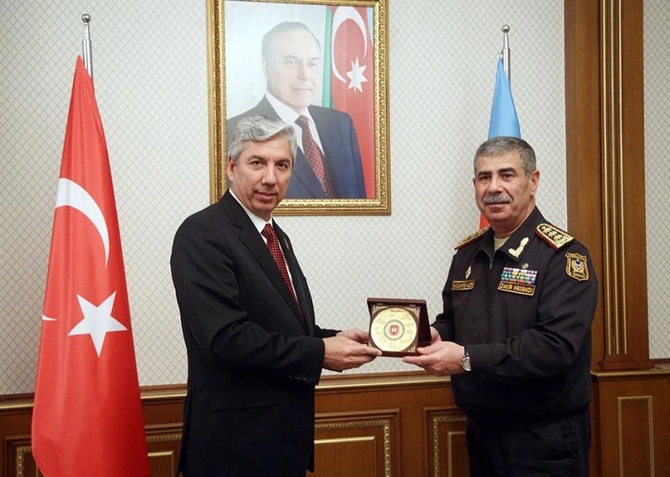 Zakir Həsənov Türkiyənin hərbiyönümlü QHT rəhbərləri ilə görüşdü — FOTOLAR