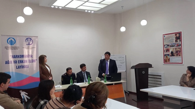 Hacıqabulda narkomaniya ilə bağlı tədbir keçirilib — FOTOLAR