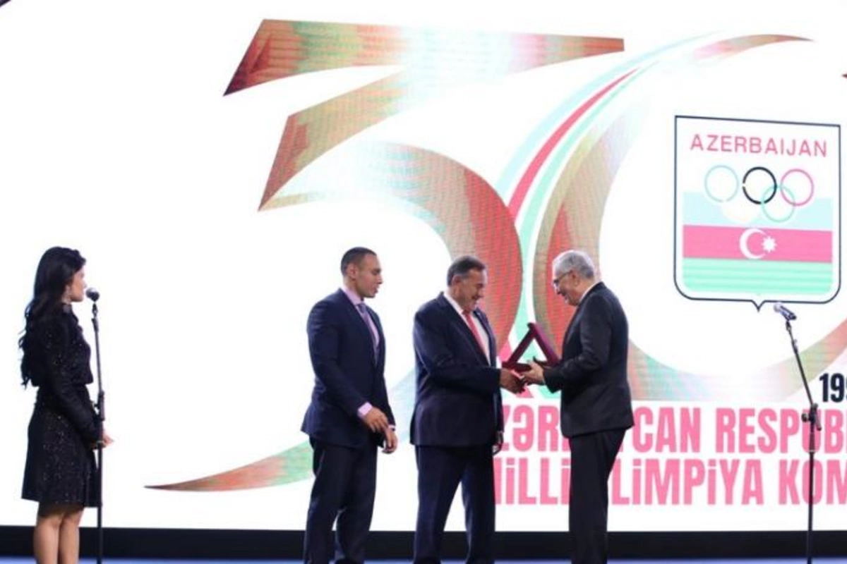 Azərbaycan Milli Olimpiya Komitəsinin 30 illik yubileyinə həsr olunmuş təntənəli mərasim keçirilib