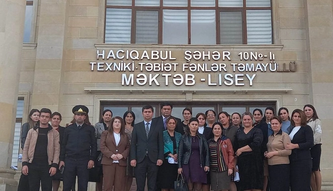 Hacıqabulda narkomaniya ilə bağlı tədbir keçirilib — FOTOLAR