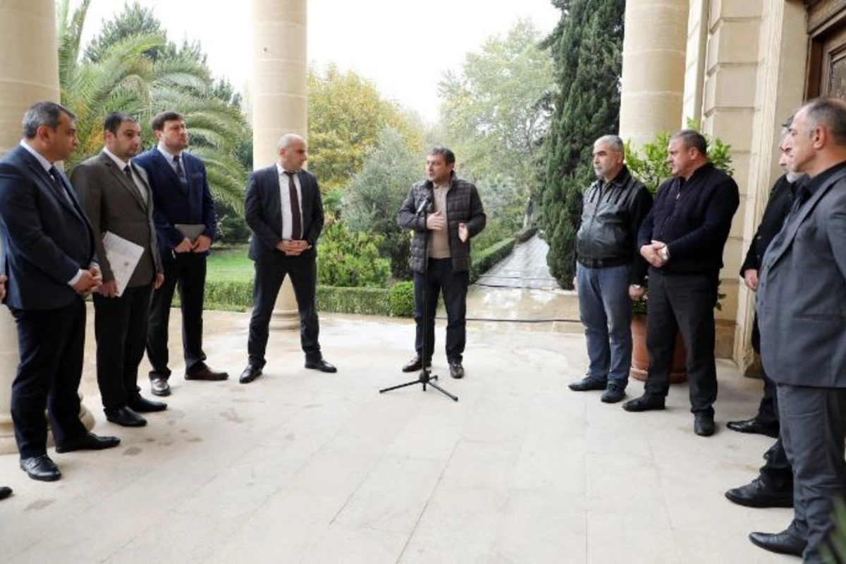 Sahibkarlarla sayca 50-ci görüş Yevlax şəhərində keçirildi — FOTOLAR