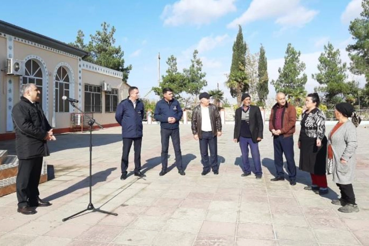 Həftənin ilk “Açıq mikrofon” aksiyası Hacıqabulda keçirildi — FOTO