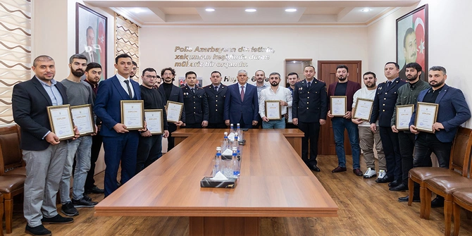 DİN blogerləri mükafatlandırdı — FOTOLAR DİN blogerləri mükafatlandırdı — FOTOLAR