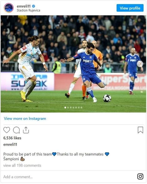 Mahir Emreli: “Biz çempionuq!” — FOTO