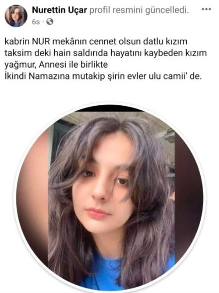 Taksimdəki terrorda məşhur aktyorun qızı və keçmiş arvadı da ölüb — FOTO