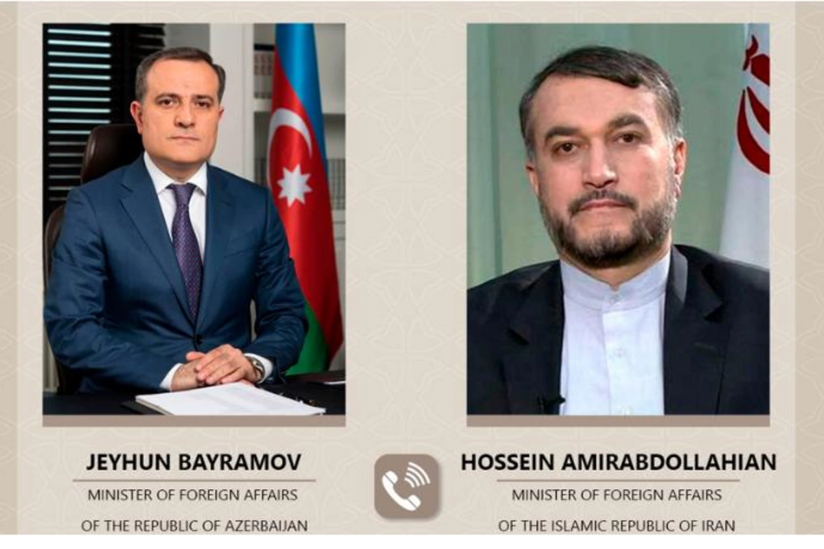 Azərbaycan və İran XİN başçıları münasibətlərdəki son vəziyyəti müzakirə ediblər