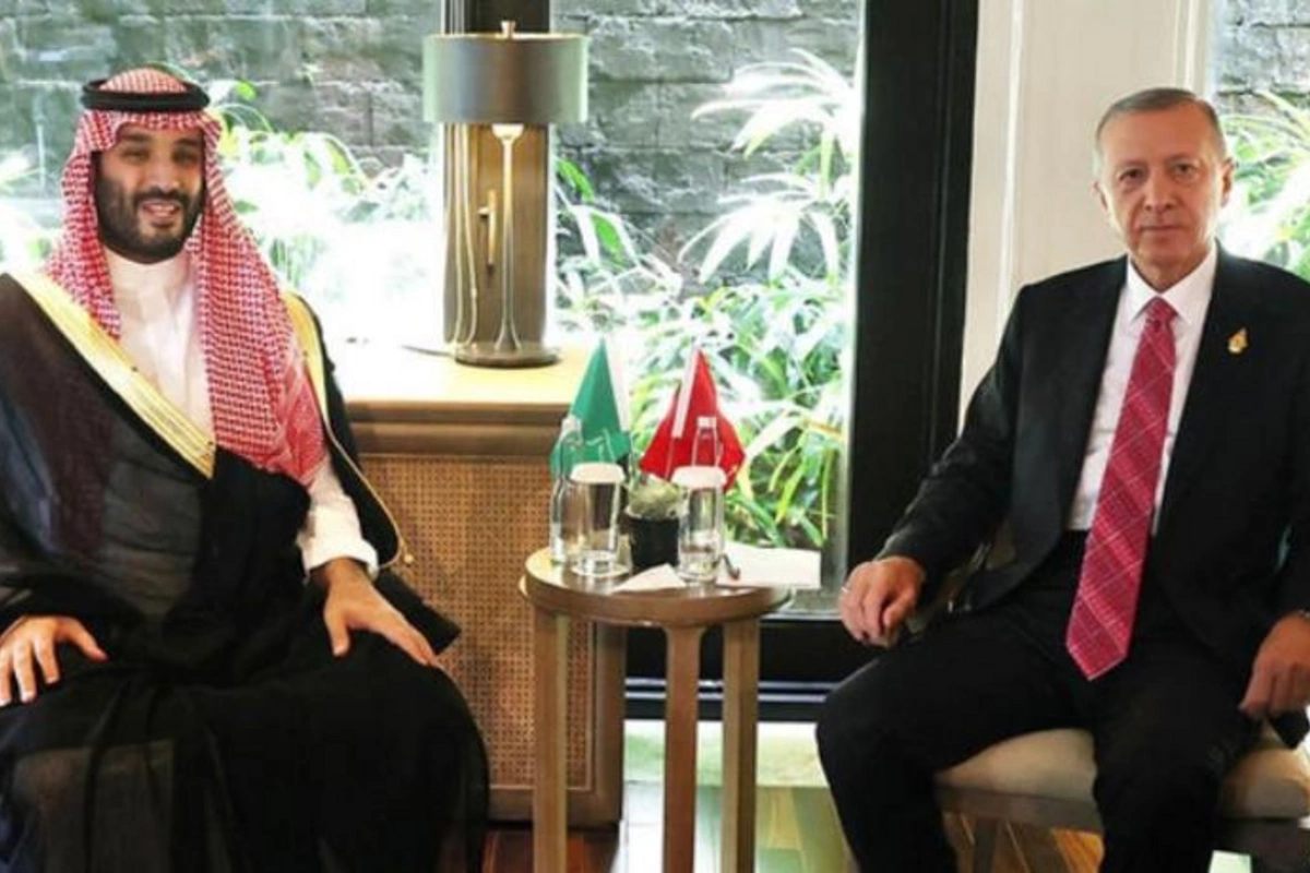 Ərdoğan Səudiyyə Ərəbistanının vəliəhd şahzadəsi ilə görüşüb