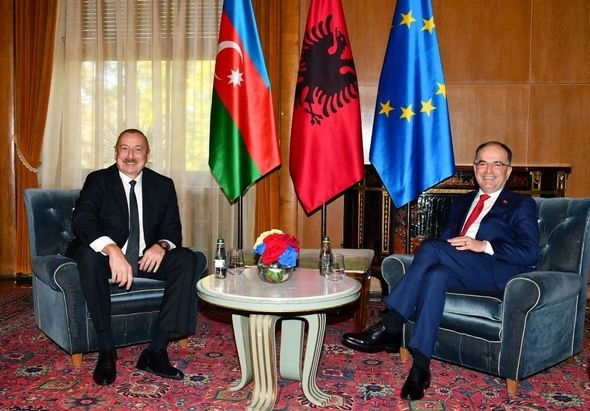 Azərbaycan və Albaniya prezidentlərinin təkbətək görüşü olub — FOTO