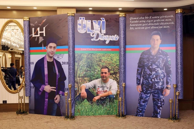 Şəhid gömrükçü Ülvi Hacıyevin doğum günü münasibətilə anım tədbiri keçirilib — FOTOLAR Şəhid gömrükçü Ülvi Hacıyevin doğum günü münasibətilə anım tədbiri keçirilib — FOTOLAR