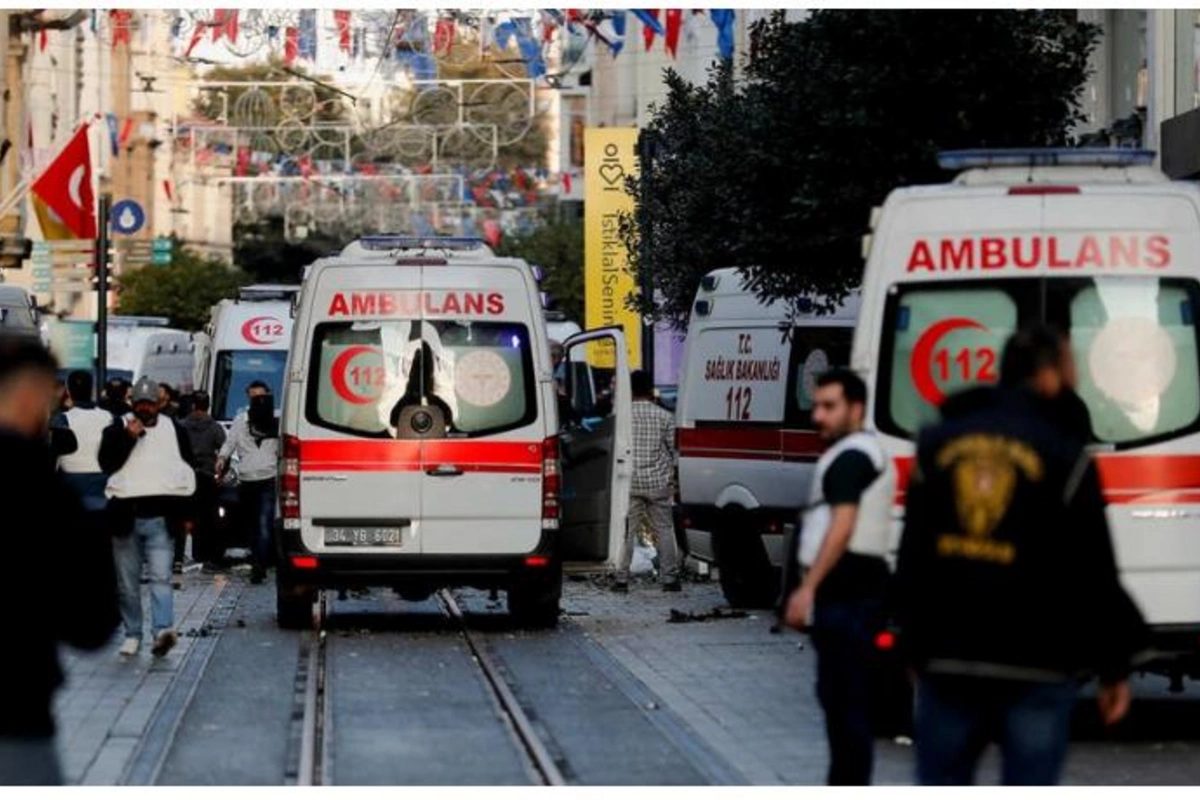 İstanbulda partlayış olub, xəsarət alanlar var