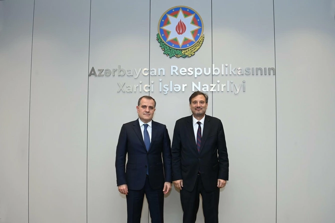 Ceyhun Bayramov Bolqarıstan səfiri ilə görüşdü — FOTO