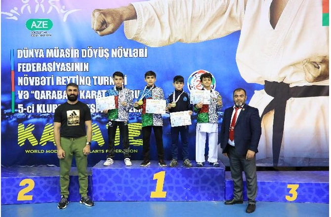 Karate üzrə növbəti reytinq turnirində ən güclülər müəyyənləşdi — FOTOLAR