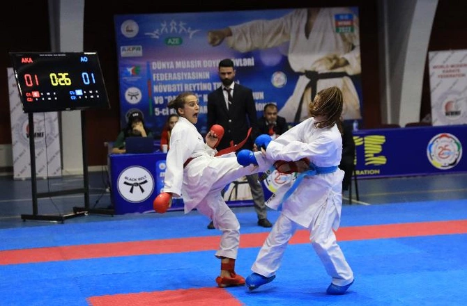 Karate üzrə növbəti reytinq turnirində ən güclülər müəyyənləşdi — FOTOLAR