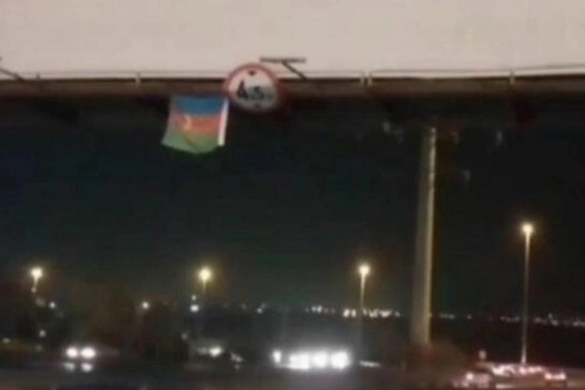 Heydərabadda Azərbaycan bayrağı dalğalanır — VİDEO