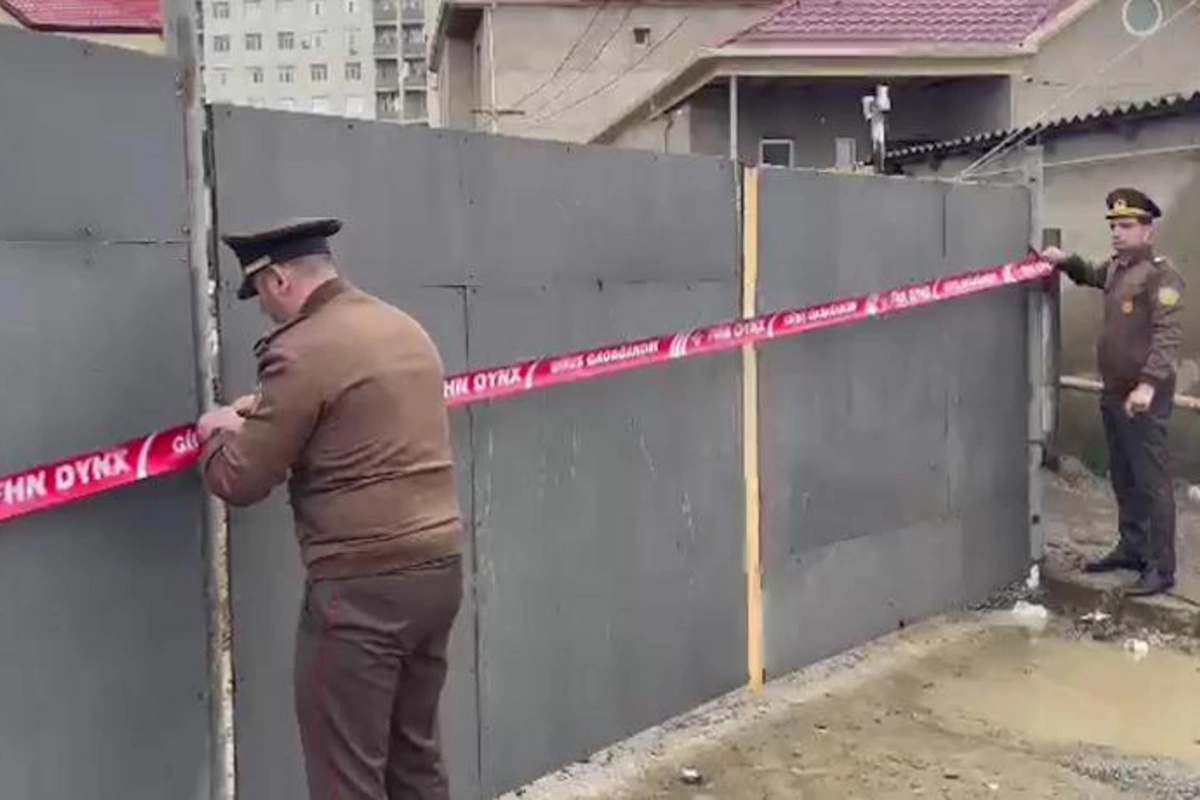 Bir sıra binaların tikintisi dayandırılıb — FOTO/VİDEO