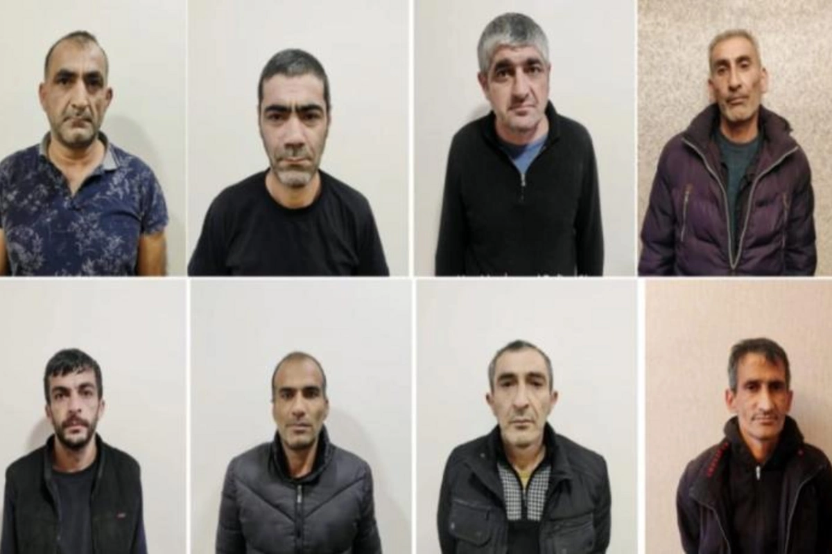 8 nəfər narkotikə görə saxlanıldı — FOTO