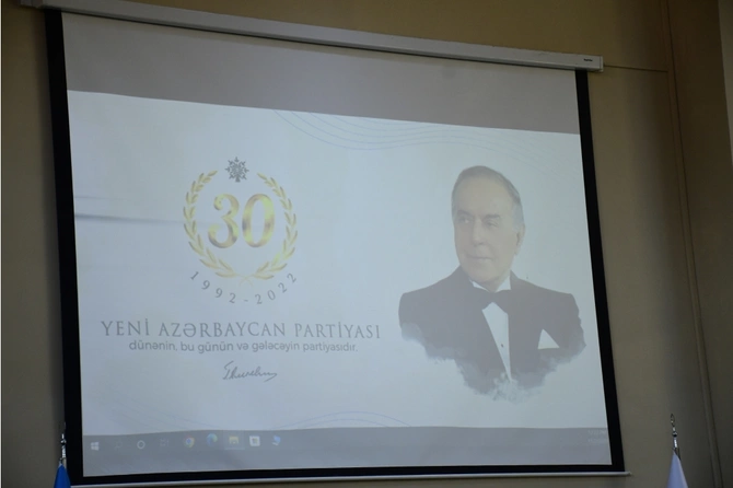 Yeni Azərbaycan Partiyası dünənin, bu günün və gələcəyin partiyasıdır — FOTO