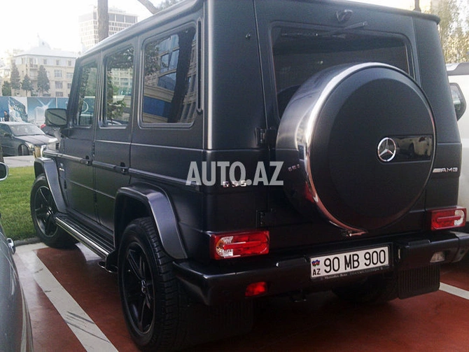 Bakıda 410 minə “Galendewagen” satan şəxsin başına iş gəldi — FOTO