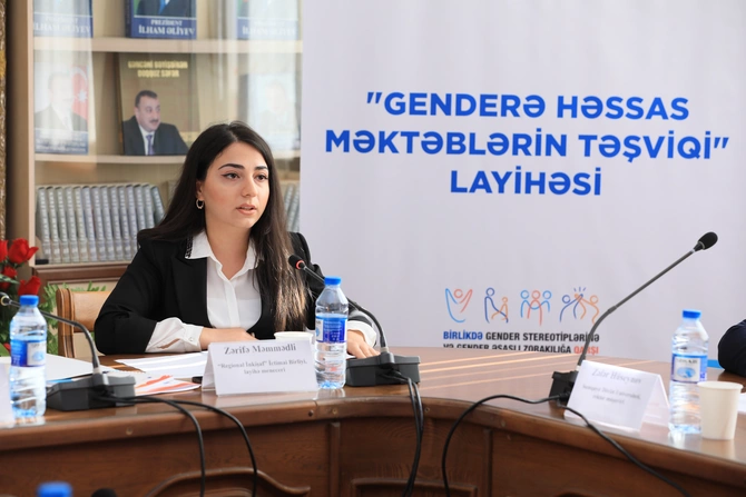 Gender yönümlü pedaqogika üzrə təhsil resurslarının tədris kurikulumlarına inteqrasiyası ilə bağlı yol xəritəsi hazırlanıb Gender yönümlü pedaqogika üzrə təhsil resurslarının tədris kurikulumlarına inteqrasiyası ilə bağlı yol xəritəsi hazırlanıb
