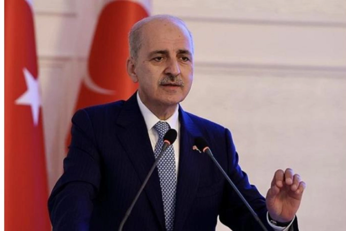 Numan Kurtulmuş:Bir tərəfdən dostluq əlaqələri davam edən bəzi dövlətlərin terror təşkilatlarına dəstək verdiklərini görürük