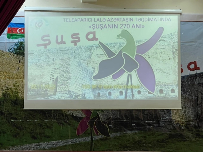 Daha bir məktəbdə “Şuşanın 270 anı” filmi nümayiş olundu — FOTOLAR
