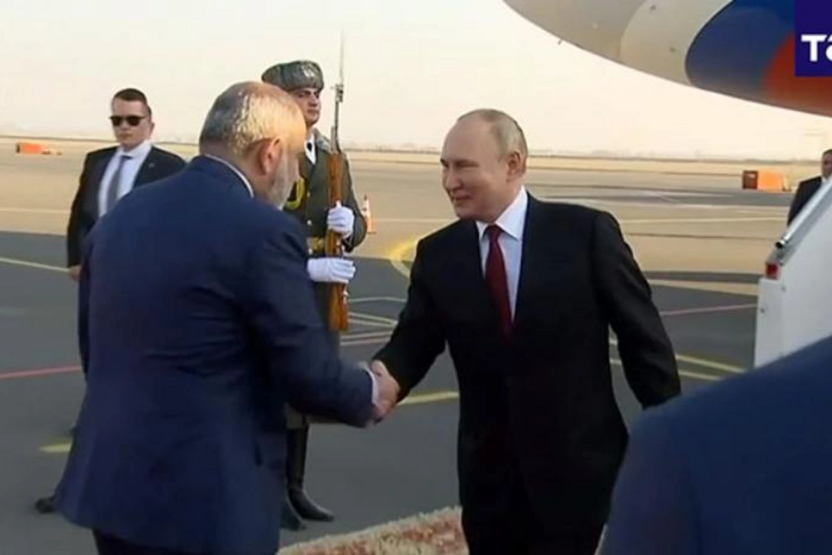 Putin İrəvanda sammitdə iştirak edir — VİDEO