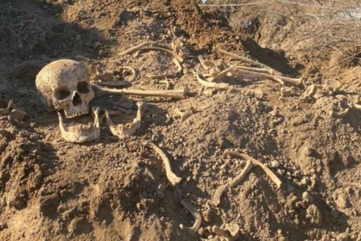 Ağdamda insana məxsus kəllə sümüyü aşkarlandı