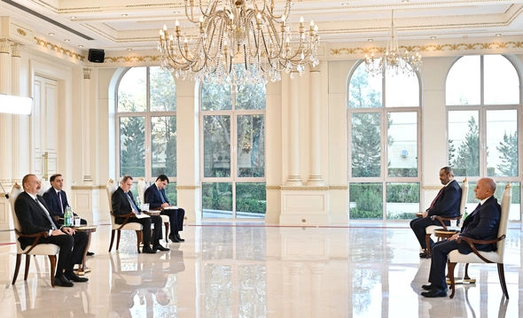 Prezident Liviyanın yeni səfirinin etimadnaməsini qəbul edib — YENİLƏNİB (FOTO)