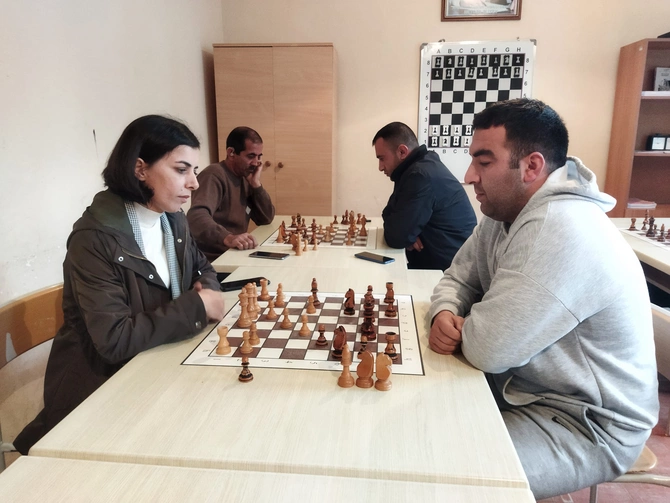 Salyanda Heydər Əliyevin xatirəsinə həsr edilmiş şahmat turniri keçirildi — FOTO