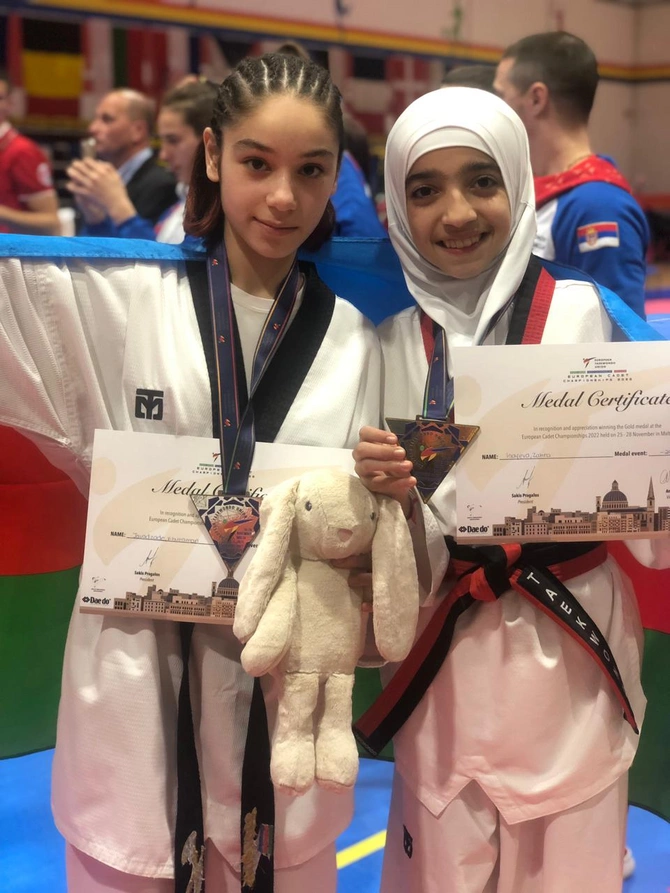 Yeniyetmə taekvondoçumuz Avropa ikincisi oldu — FOTO