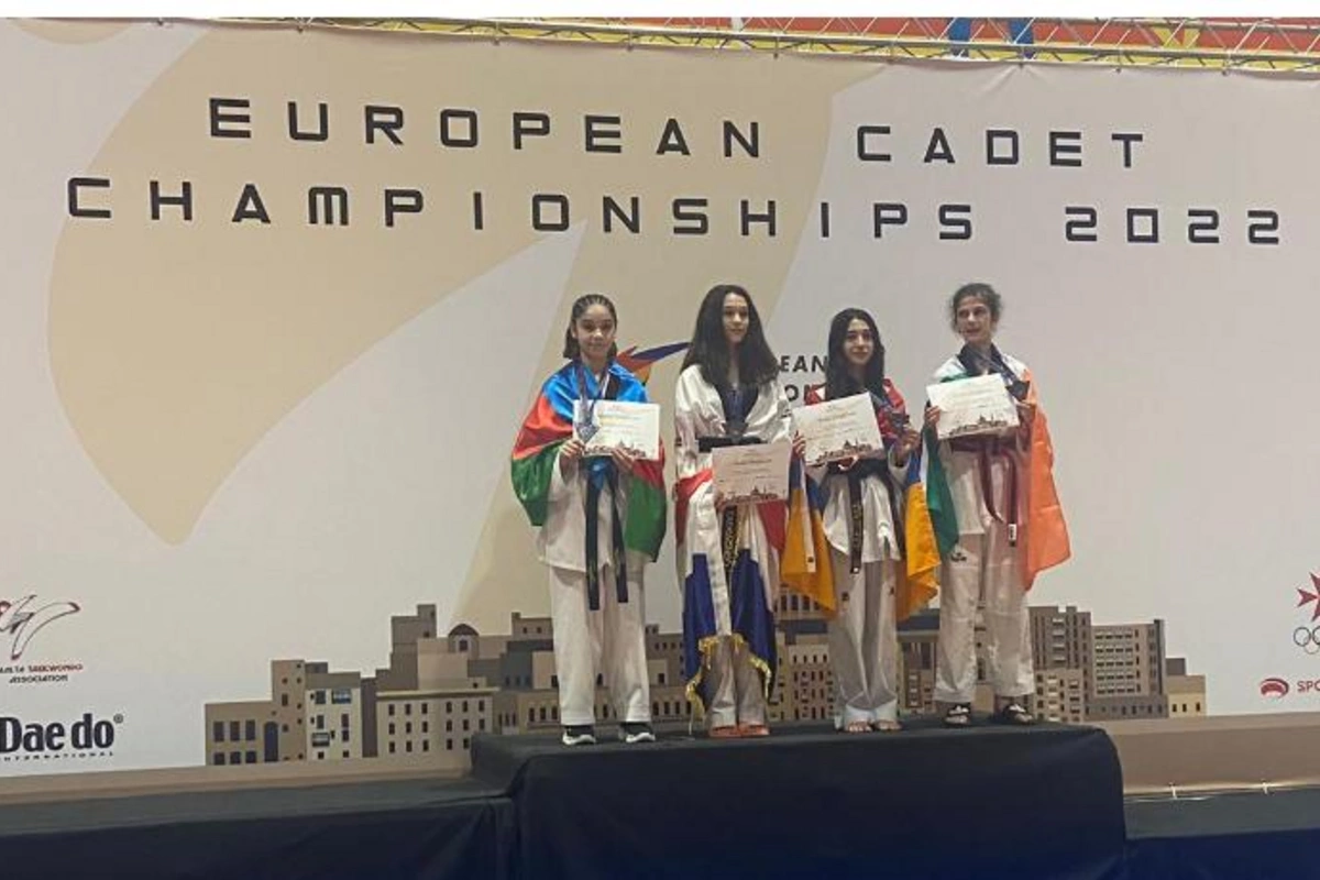 Yeniyetmə taekvondoçumuz Avropa ikincisi oldu — FOTO