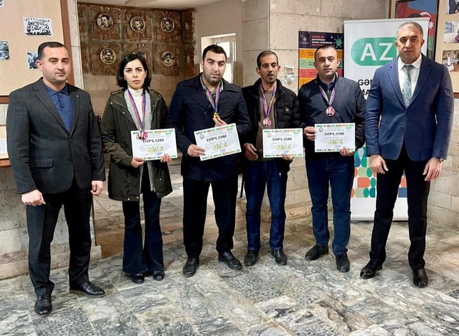 Salyanda Heydər Əliyevin xatirəsinə həsr edilmiş şahmat turniri keçirildi — FOTO