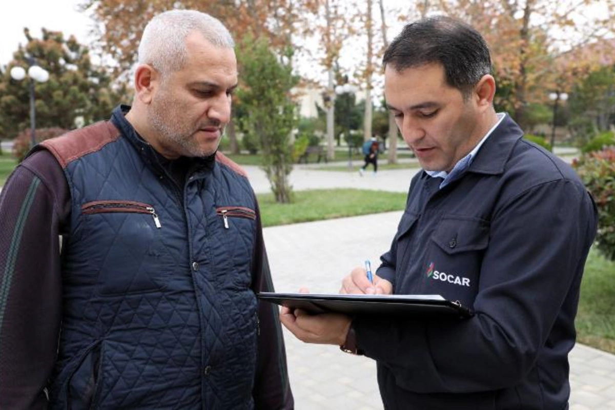Səyyar qəbul otağı növbəti dəfə Biləsuvar sakinlərinin müraciətləri üçün quruldu — FOTO