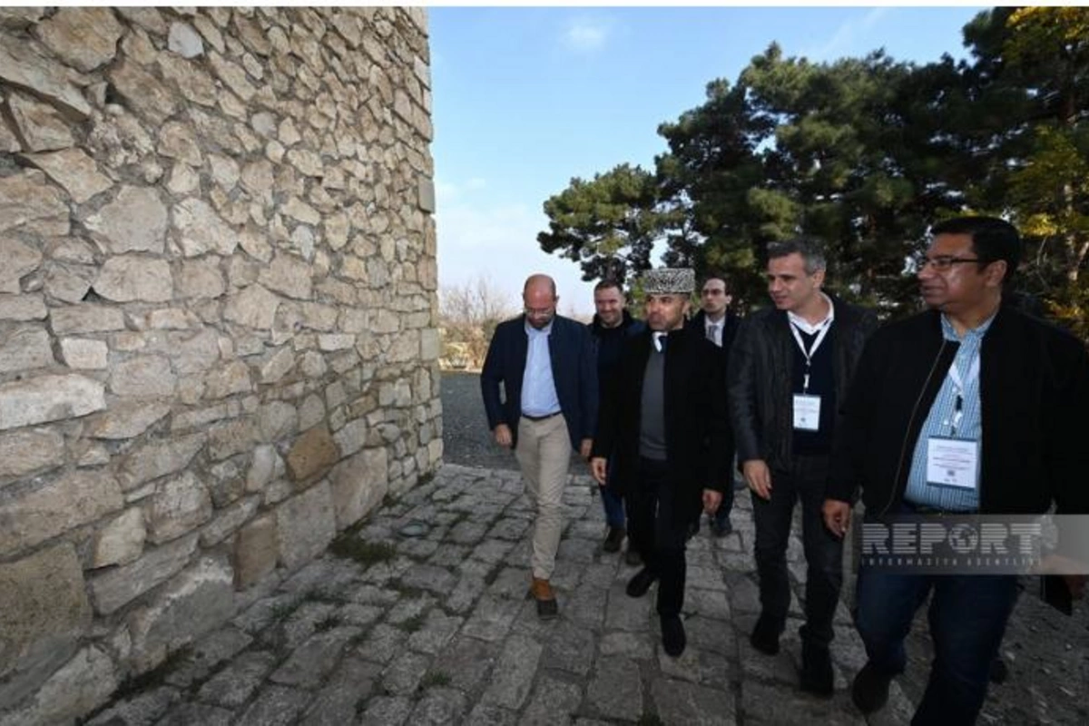 Beynəlxalq konfransın iştirakçıları Ağdamda erməni vandalizminin izlərinə baxıblar — YENİLƏNİB (FOTO)