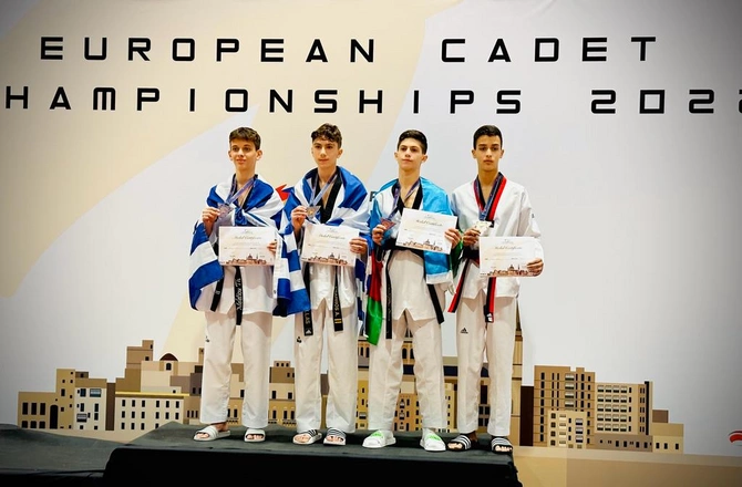 Taekvondoçularımız Avropa birinciliyində daha 2 medal qazanıb — FOTOLAR
