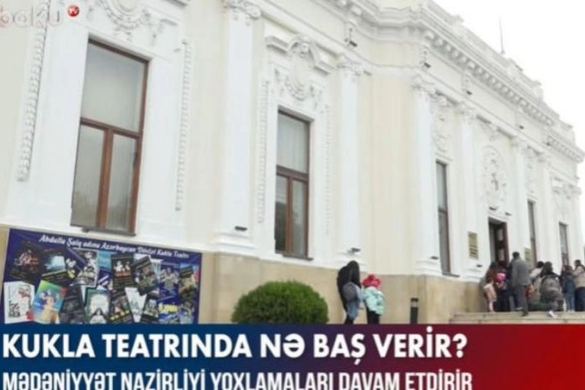 Kukla Teatrında nə baş verir? — VİDEO