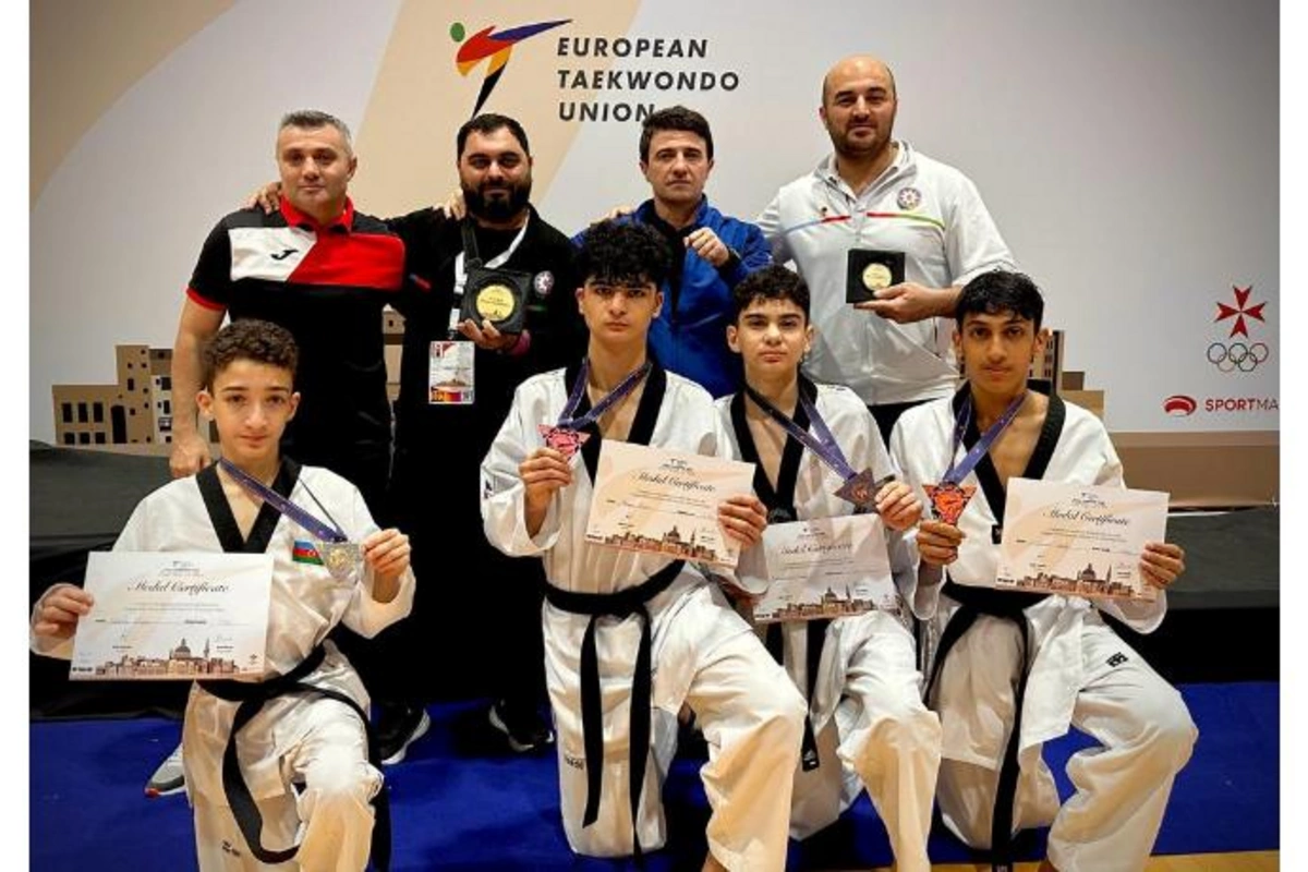 İlyas Hətəmli və Vasif Səlimov Avropa çempionu oldu — FOTOLAR