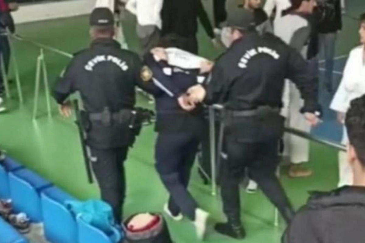 16 yaşlı cüdoçunu öldürən şəxs belə saxlanıldı — VİDEO