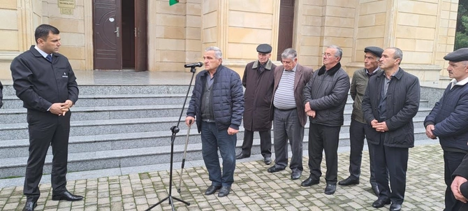 Zaqatala rayonunun müxtəlif kəndlərindən gələn sakinlərin bir istəyi — FOTO