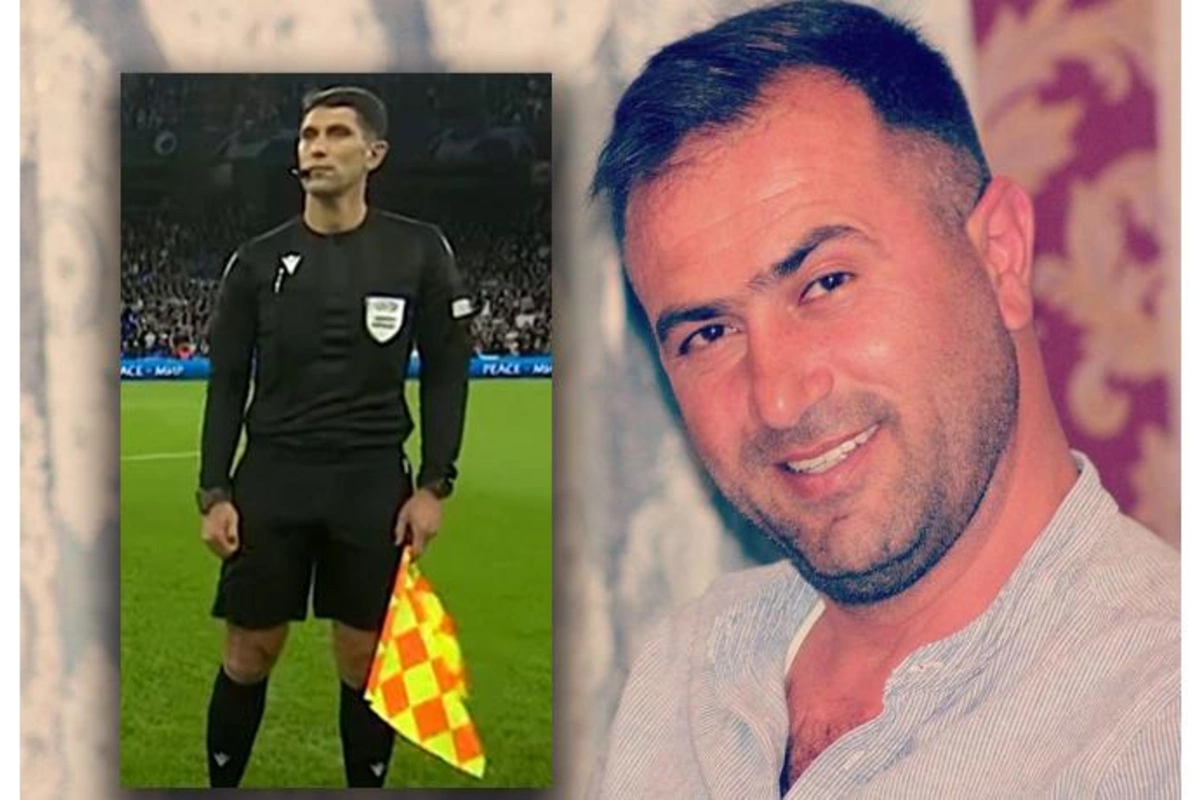 Tarixi oyuna təyinat alan azərbaycanlı hakim Cinin qardaşı imiş — FOTO/VİDEO
