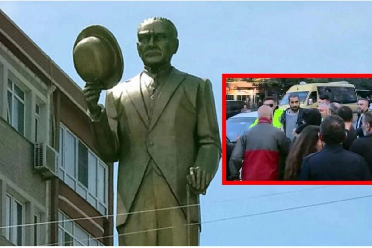 Atatürkün abidəsinə hücum edən şəxslə bağlı qərar verildi