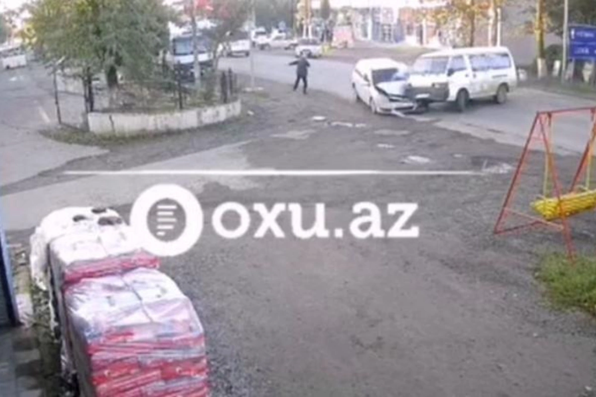 Dövlət Sərhəd Xidmətinin zabiti qəzaya düşdü — VİDEO