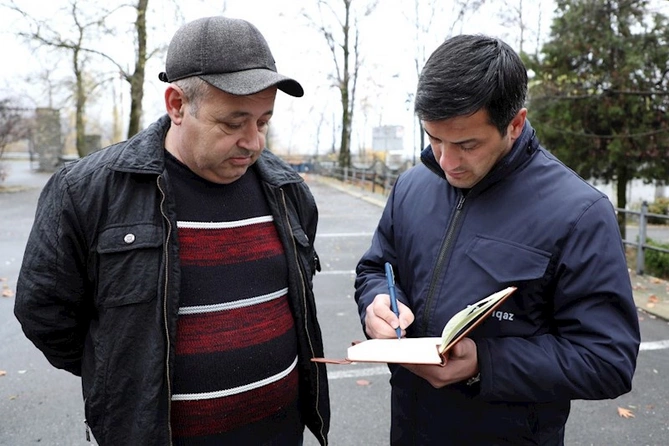 Qəbələ sakinlərini Səyyar qəbul otağına gətirən səbəblər məlum oldu — FOTO