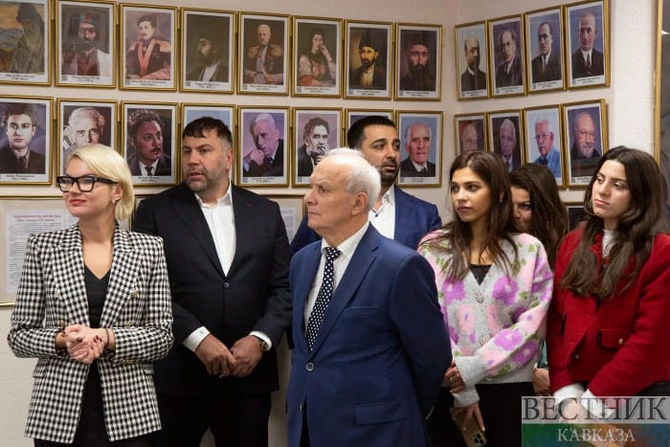 Moskvada Nizami Gəncəvi adına Azərbaycan ədəbiyyatı auditoriyası açıldı — FOTOLAR