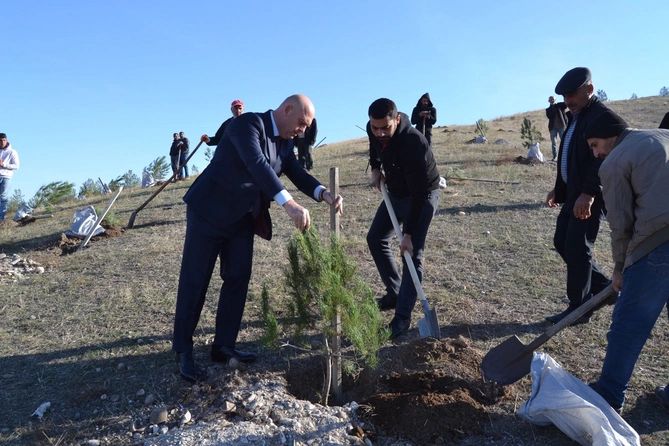 Füzulidə Zəfər Günü münasibətilə ağacəkmə aksiyası keçirilib — FOTOLAR Füzulidə Zəfər Günü münasibətilə ağacəkmə aksiyası keçirilib — FOTOLAR