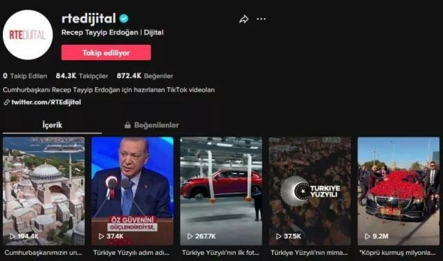 Ərdoğan “TikTok”da hesab açdı — Bu VİDEOSU REKORD QIRDI