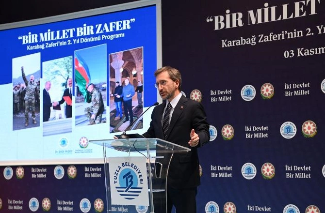Bələdiyyə sədri: “Azərbaycan Türkiyə, Türkiyə Azərbaycandır...” — FOTOLAR Bələdiyyə sədri: “Azərbaycan Türkiyə, Türkiyə Azərbaycandır...” — FOTOLAR